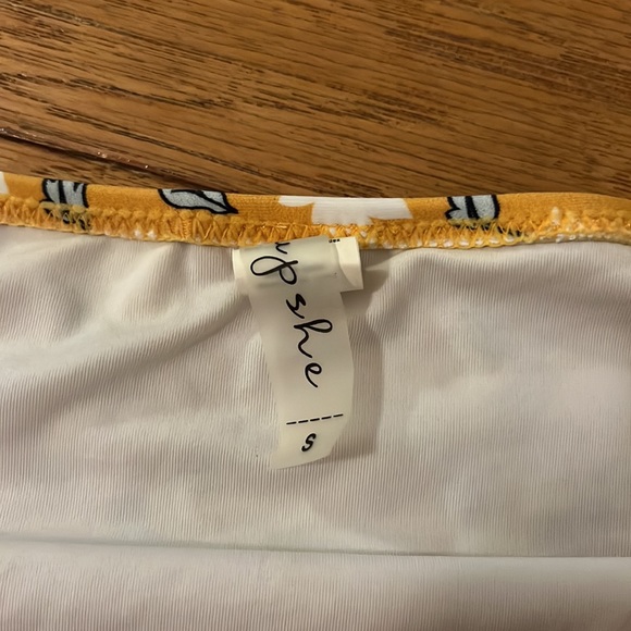 Mustard high-waist bikini - Picture 5 of 9